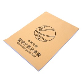 OHPHCALL Basketball Score Keeping Notepad for Sports Events Compact and Lightweight Scorebook for Foul Tracking and Game Notes Stylish Sports Recording Notebook