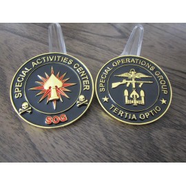 CIA SAD SOG Special Activities Center Special Operations Group Challenge Coin