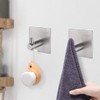 Ibergrif MK34251A - Ganci autoadesivi resistenti, per bagno o cucina,