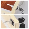 HOWDIA 2 Pcs - Drawer Lock Cabinet Locks with Keys,