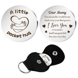 Nanny Mothers Day Gifts For Nanny Happy Mothers Day Nanny Keyring Pocket Hug Nanny Birthday Gifts Grandma Nanna Nanny Gifts From Grandchildren Best Nanny Gifts Present For Nanny