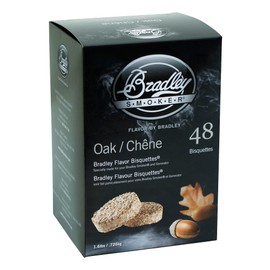 Bradley Smoker Bisquettes for Grilling and BBQ, Cherry Wood Blend, 48 Pack