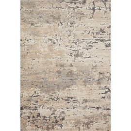 Loloi Theory THY-08 Taupe/Grey Abstract Area Rug 2'-7" x 7'-8"