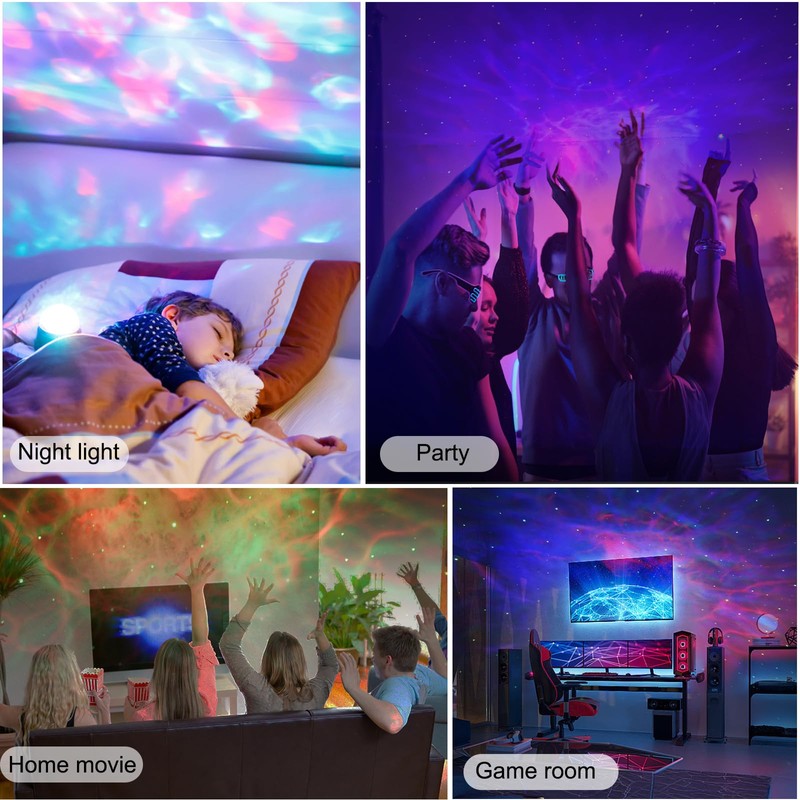 Sosayet Starry Sky Astronaut Projector, LED Space Night Sky Light
