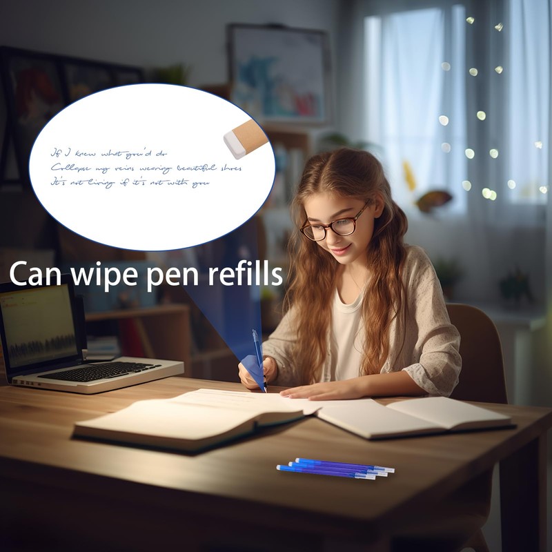 Pack of 12 Erasable Refills 0.7mm for Pilot Fixion Pens