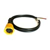 MelTruck® Bayonet Connector 5-Pin Connector Yellow Cable 1 m for