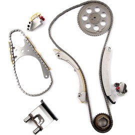 OCPTY Timing Chain Kit fits for 9-0195SC for Buick Rainier for Chevy Colorado Trailblazer 4.2L 2.8L 3.5L 2.9L 3.7L 2004 2007