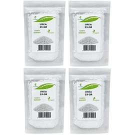 Cosmetico UREA - 25/50/100 Gr - adatto per creme, lozioni, gel, liquidi, prodotti detergenti tra cui shampoo e bagnoschiumi, trattamento della pelle secca e screpolata (100 Gr)