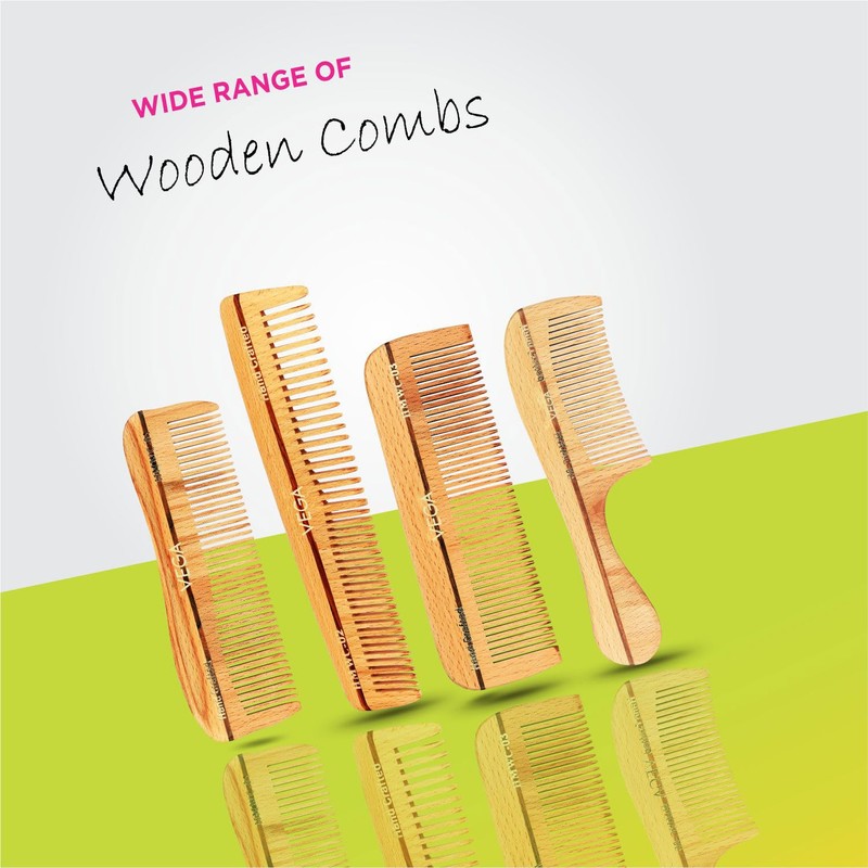 Vega Styling Wooden Comb