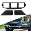 HAKA TOUGH Front Bumper Trim Center Cover Kit for Ford