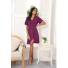 HiMONE Nightgowns for Women Button Down Pajamas Soft Labor and