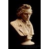 History Galore 24"x36" Gallery Poster, Ludwig van Beethoven bust by
