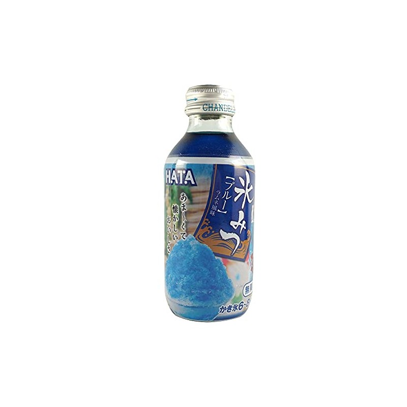 Hatha Mineral Ice Bottle Blue Ramune Flavor, 6.3 oz (180