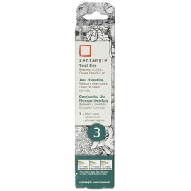 Sakura Micron Pen Set Zentangle 3pc, Black