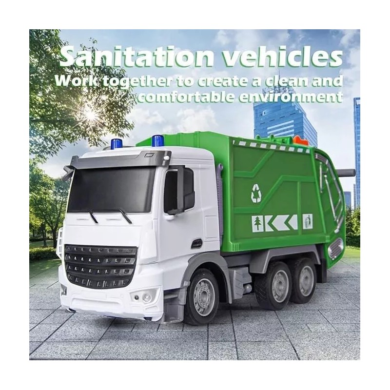 unomi Remote Control Garbage Truck-Eco-Frie