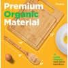 Bamboo Wooden Cooking Utensils with Wood Cutting Board, Gifts For