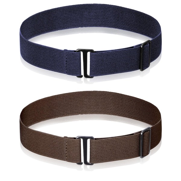 Hoohnnaa 2Pcs Elastic Belts for Women, Sweater Belt for Tucking,