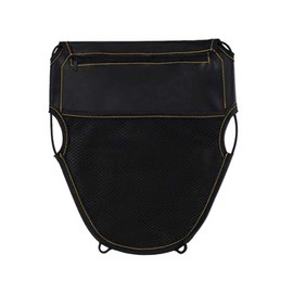 Seat Inner Pocket, For Motorcycles, Met-in Pocket, Back Attached, PU Leather, Inner Case, Storage Case, Tool Bag Size For Bikes, Approx. 12.2 x 5.1 x 10.6 inches (31 x 13 x 27 cm)