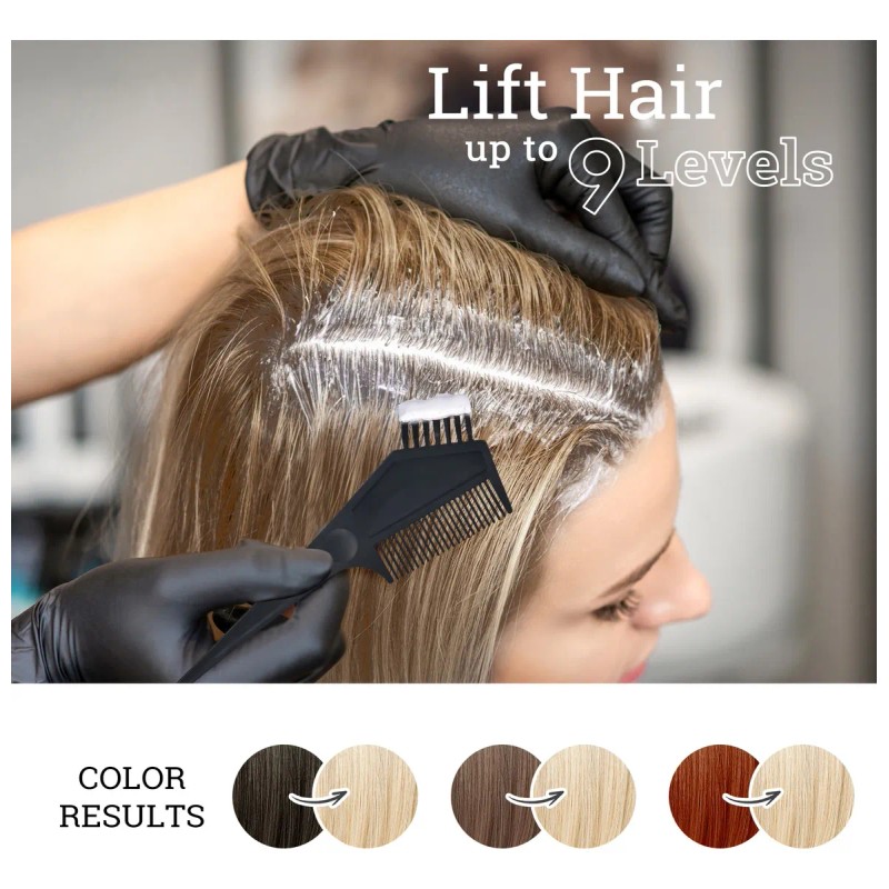 Kit Decolorante Para Cabello 100g Y Peroxido 30 Vol 100