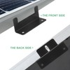 M METERXITY 4 Units Solar Panel Mounting Z Brackets Lightweight