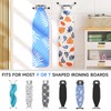 Ironing Board Holder Wall Mount/Over The Door Ironing Board Hanger,