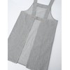 Edwin Hickory Apron, 2 Stage Adjustable Back Button, H-Shape, Both