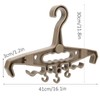 Industrial Plastic Hanger Heavy Duty Multipurpose Gear Hanger Removable Outdoors