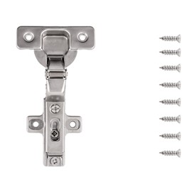 Hickory Hardware HH075223-14 - Inset Concealed Euro Cabinet Door Hinge with 110 Degree Opening Angle and Self Close Function - 1 Set of Pair