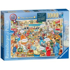 Ravensburger Best of British No.23 - The Auction 1000 Piece Jigsaw Puzzle for Adults & for Kids Age 12 and Up