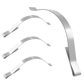 LifCratms 30 Pcs Flat Window Tension Springs, Stainless Steel Window Screen Clips, Securely Fasten The Screen in The Aluminum Channel, (1/4" Wide * 2.6" Long)