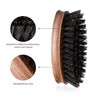 Mini Beard Brush for Men, Boar Bristle Beard Brush for