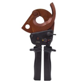 Cortador de Alambre J40A de 300 mm², Tijeras para Cables de Trinquete de Grado Industrial, Herramienta de Corte Manual para Cortar Cables y Alambres