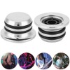 3pcs Volume Control Knob Chromed Zinc Alloy for Electric Guitar