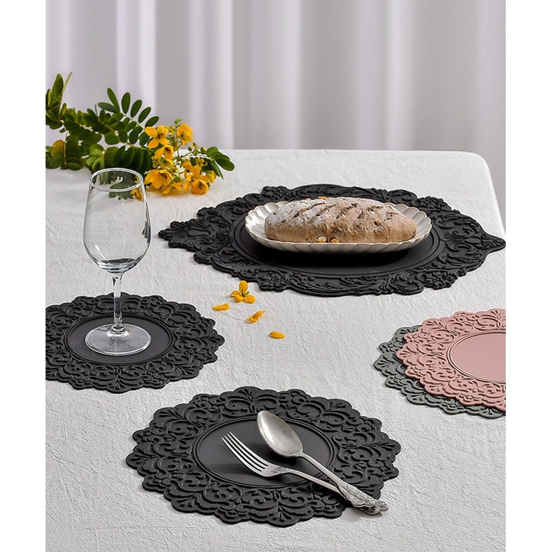 [11.8 x 11.8 inches (30 x 30 cm)] Coaster Fashionable