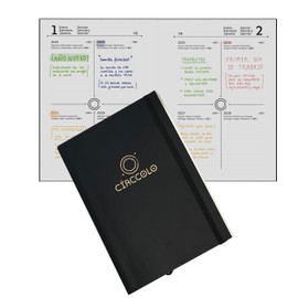 2025 2026 2027 2028 Circle Time Diary Circle Diary 4 Year Round Diary Premium Paper Daily Planner 404 Pages A5 Focus and Purpose