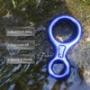 (Blue) - NewDoar 35KN Figure 8 Rescue Descender Super Belay