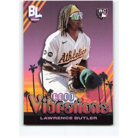 2024 Topps Big League Good Vibrations #GV-15 Lawrence Butler Athletics Baseball Card - Sportscard Superstore