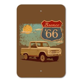 GRAPHICS & MORE Ford Bronco '66 Vintage Home Business Office Sign