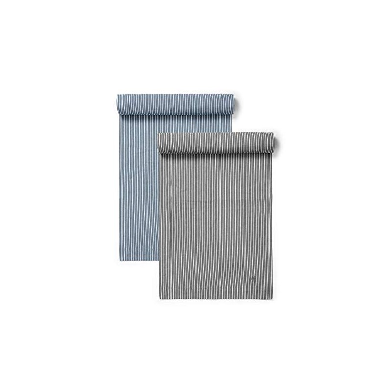 Marc O Polo Tentstra Table Runner Smoke-Blue, 40 x 150