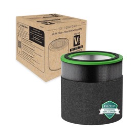 GermGuardian Filter V Toxin Clear HEPA Genuine Air Purifier Replacement Filter, Removes 99.97% of Pollutants, Common VOCs, Household Toxins, for AC3000, AC3050, AP3151 and AC151, Black/Green, FLT151VO