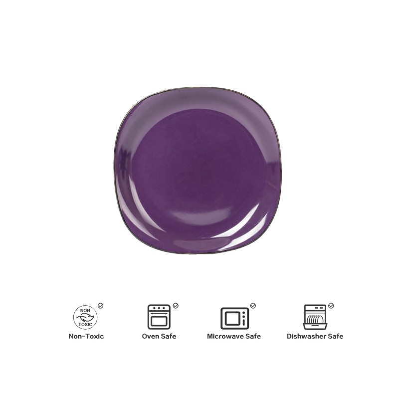 Creative Light Luxury Ceramic Dinner Plate Set Tableware for Salad