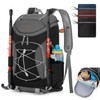 RAINSMORE Hiking Backpack 40L Foldable Lightweight Rucksack for Men with