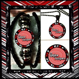 THE WHITE STRIPES  MERCHANDISE  BRACELETNECKL