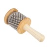 Wooden Hand Shaker Cabasa Percussion Instrument Small Size for Student