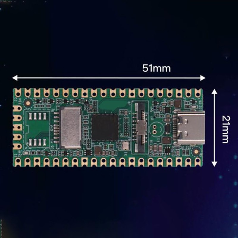 Veciado RISC-V Milk-V Duo Development Board Dual Core CV1800B Supports