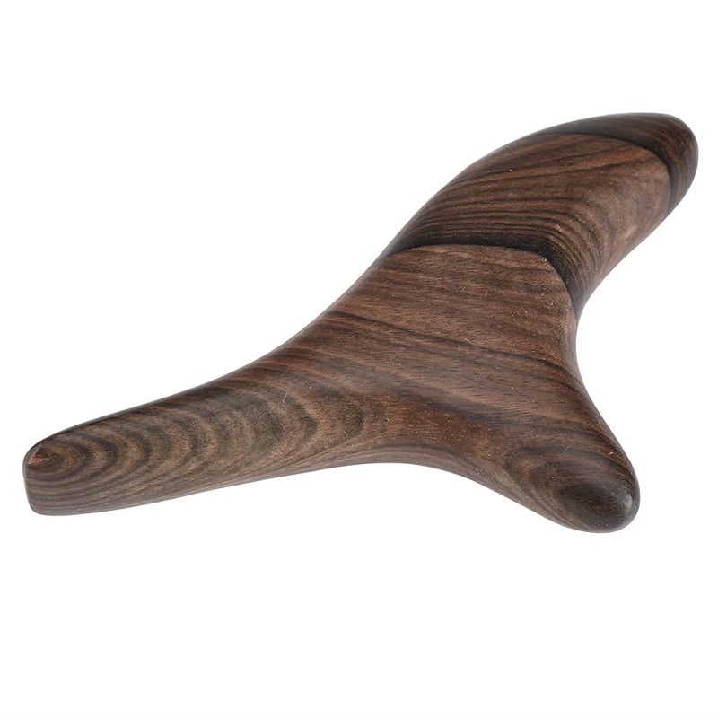 Vietnam Scented Wood Thai Traditional Reflexology Hand Foot Massage Tool