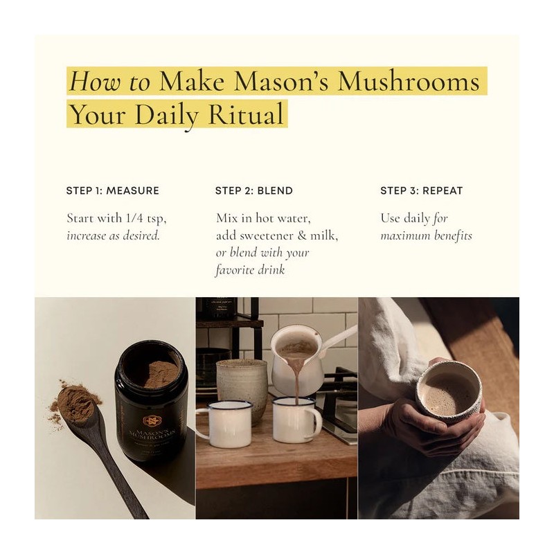 Superfeast Mason's Mushrooms 100g