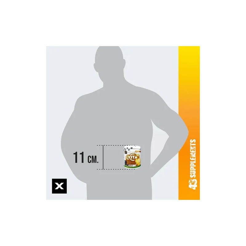 Vitamina C Sabor Piña 300 Gr 60 Serv 43 Supplements