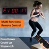 LED Digital Countdown Wall Clock Fitness Timer Stopwatch for Gym