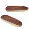 Irregular Wood Storage Tray Snack Fruit Organizer Table Accessories Fast